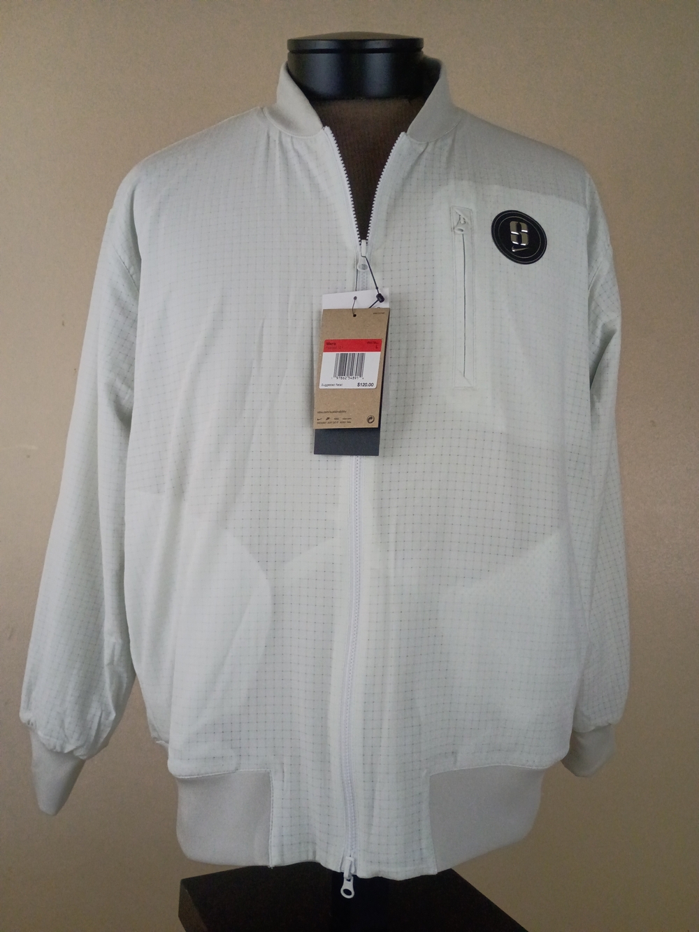 Nike Sabrina Reversible DriFit Basketball Jacket White - NWT L $120
